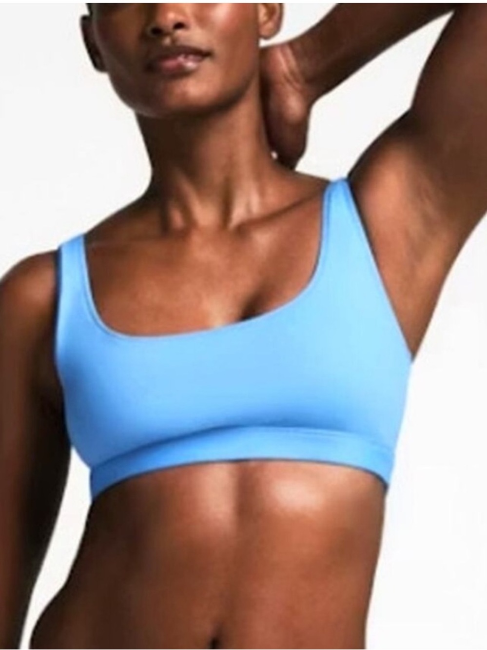 SKIMS NWT Signature Swim Tank Bikini Top - Tide
